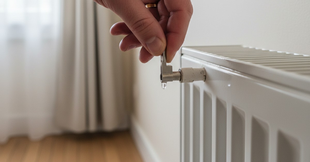 Purge d'un radiateur par un chauffagiste à {ville}