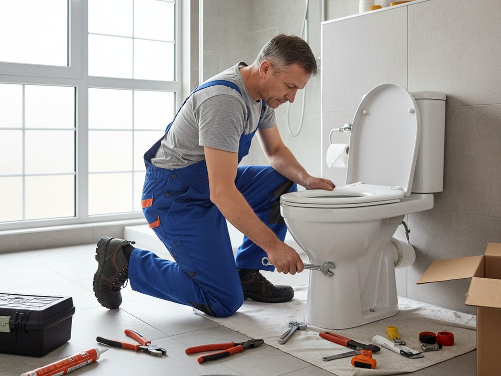 Pose de sanitaires neufs à Bourges